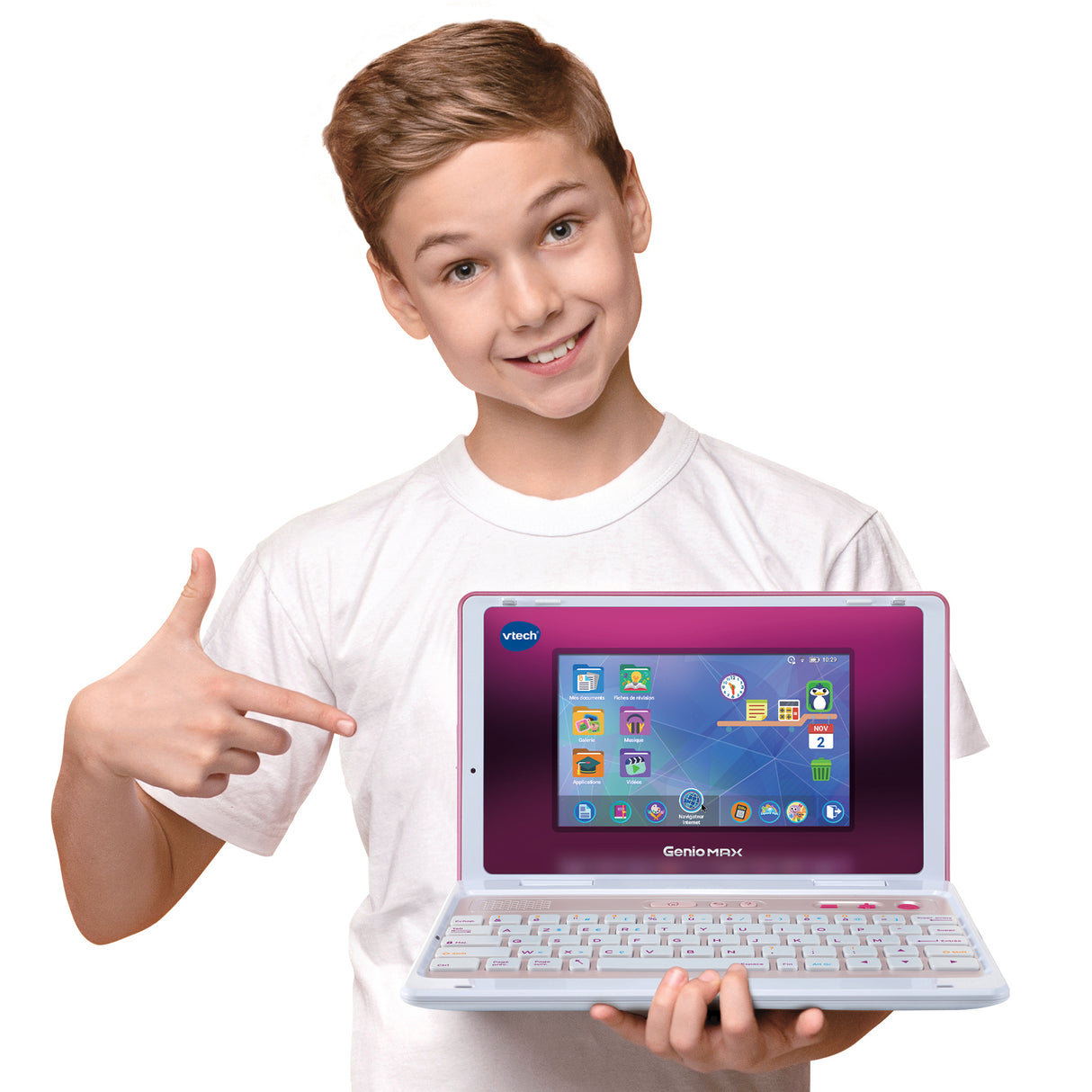 VTECH GENIO MAX ROSE (ECRAN 7)