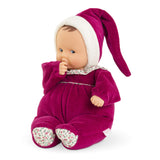 Doudou - COROLLE - Babipouce Rose Grenadine - 28 cm - senteur vanille - des la naissance
