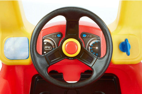 Cozy Coupe - Little Tikes - Rouge - Voiture enfant - Portes, Klaxon et Plancher a retirer - Des 18 mois