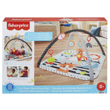 Fisher-Price - Mon Tapis d'activités 3 en 1 sensoriel - Tapis Bébé - Des la naissance HBP41
