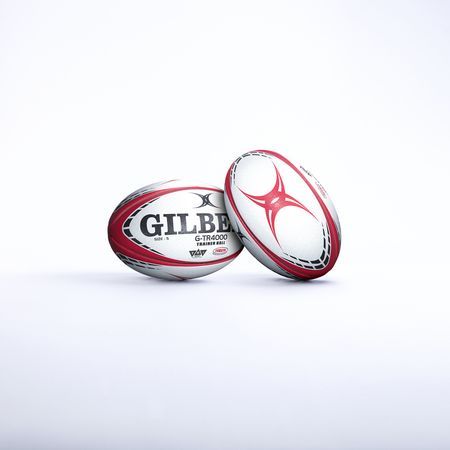 Ballon de rugby d'entrainement - GTR4000 - Rouge - GILBERT - Taille 5