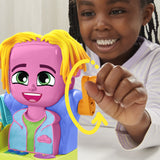 Play-Doh Salon de coiffure, coffret de pâte a modeler avec 6 pots, Classique, des 3 ans