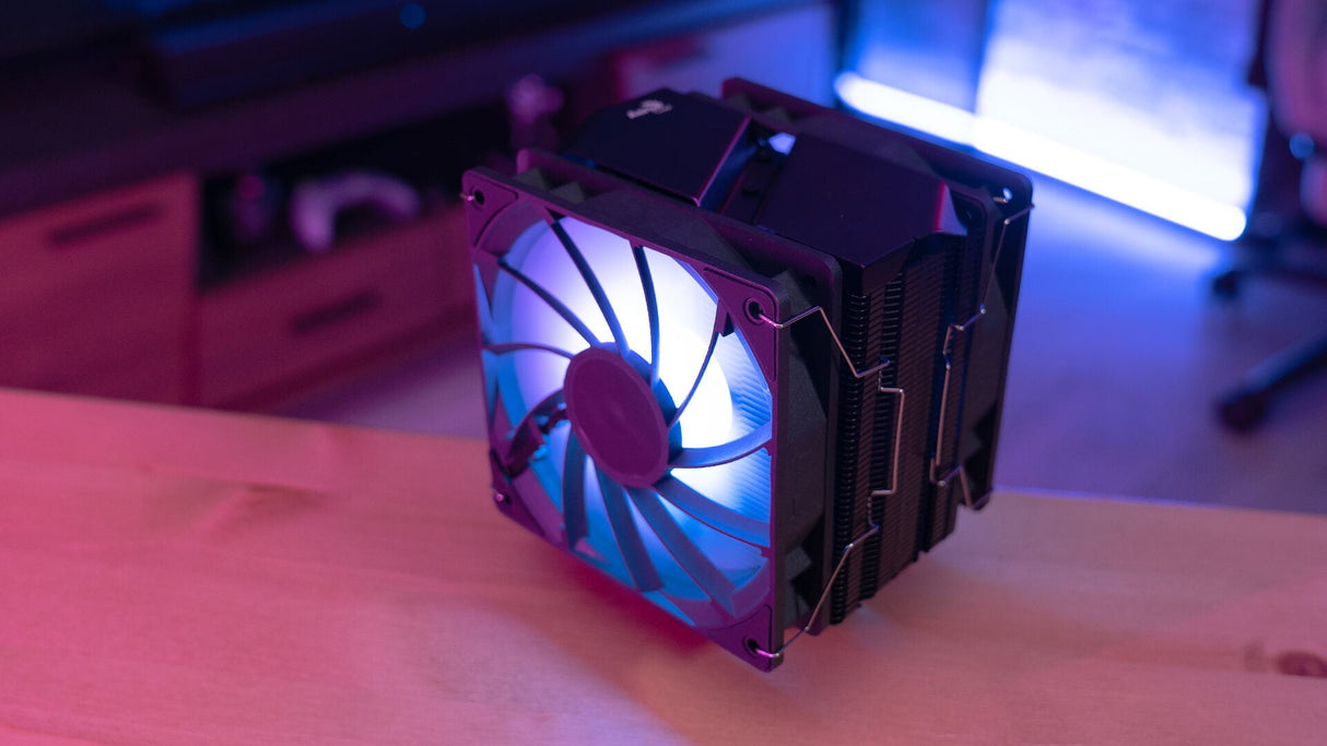 Ventilateur processeur Aerocool Rime 4 Dual RGB (Noir)
