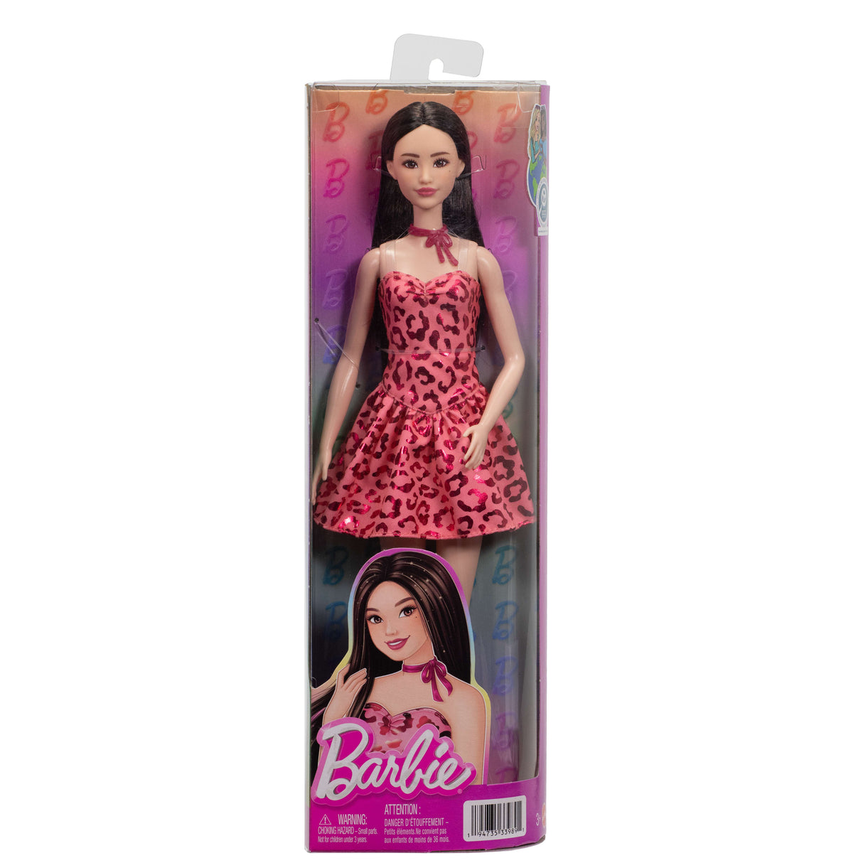 Fashionista - Fete rose leopard - Barbie - JJN59