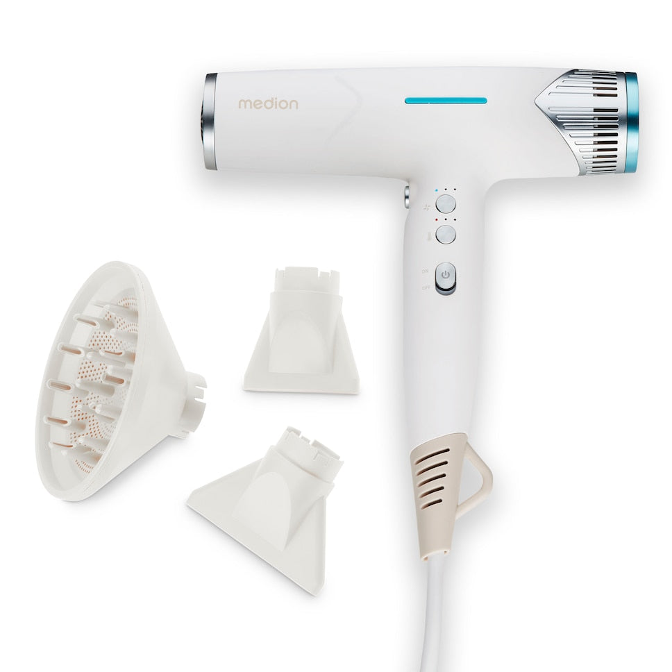 Seche-cheveux - MEDION - MD19984 - 1500 W - 3 vitesses - 105°C - Blanc