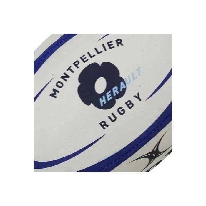 GILBERT Ballon de rugby REPLICA - Montpellier - Taille 5