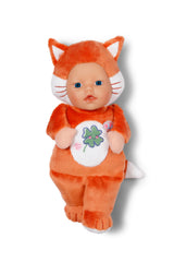 Poupon - BABY BORN - Poupon Renard - Petites oreilles douces et poches pour les doigts - 26 cm - Nouveau-né