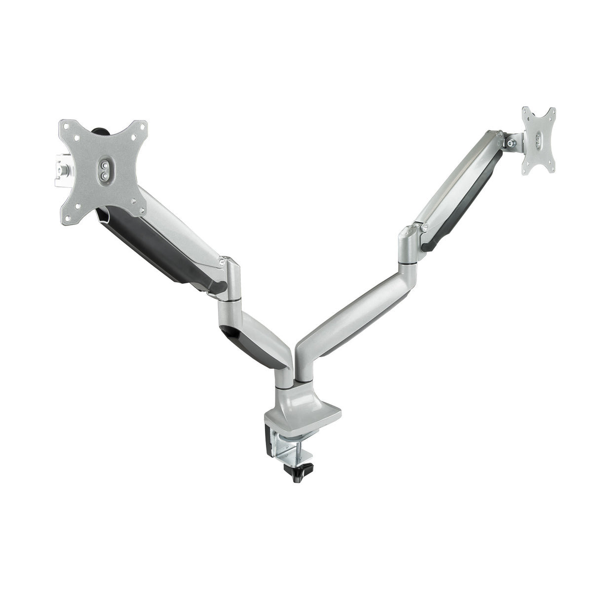Support double-écran à fixer Tooq DB3132TNR 13"-32" (9kg max) (Argent)