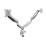 Support double-écran à fixer Tooq DB3132TNR 13"-32" (9kg max) (Argent)