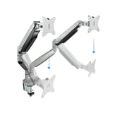 Support double-écran é fixer Tooq DB3132TNR 13"-32" (9kg max) (Argent)