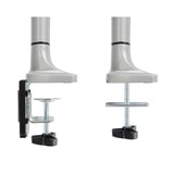 Support double-écran à fixer Tooq DB3132TNR 13"-32" (9kg max) (Argent)