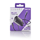 Chargeur secteur NGS Bud 1x USB-C 45W (Noir)
