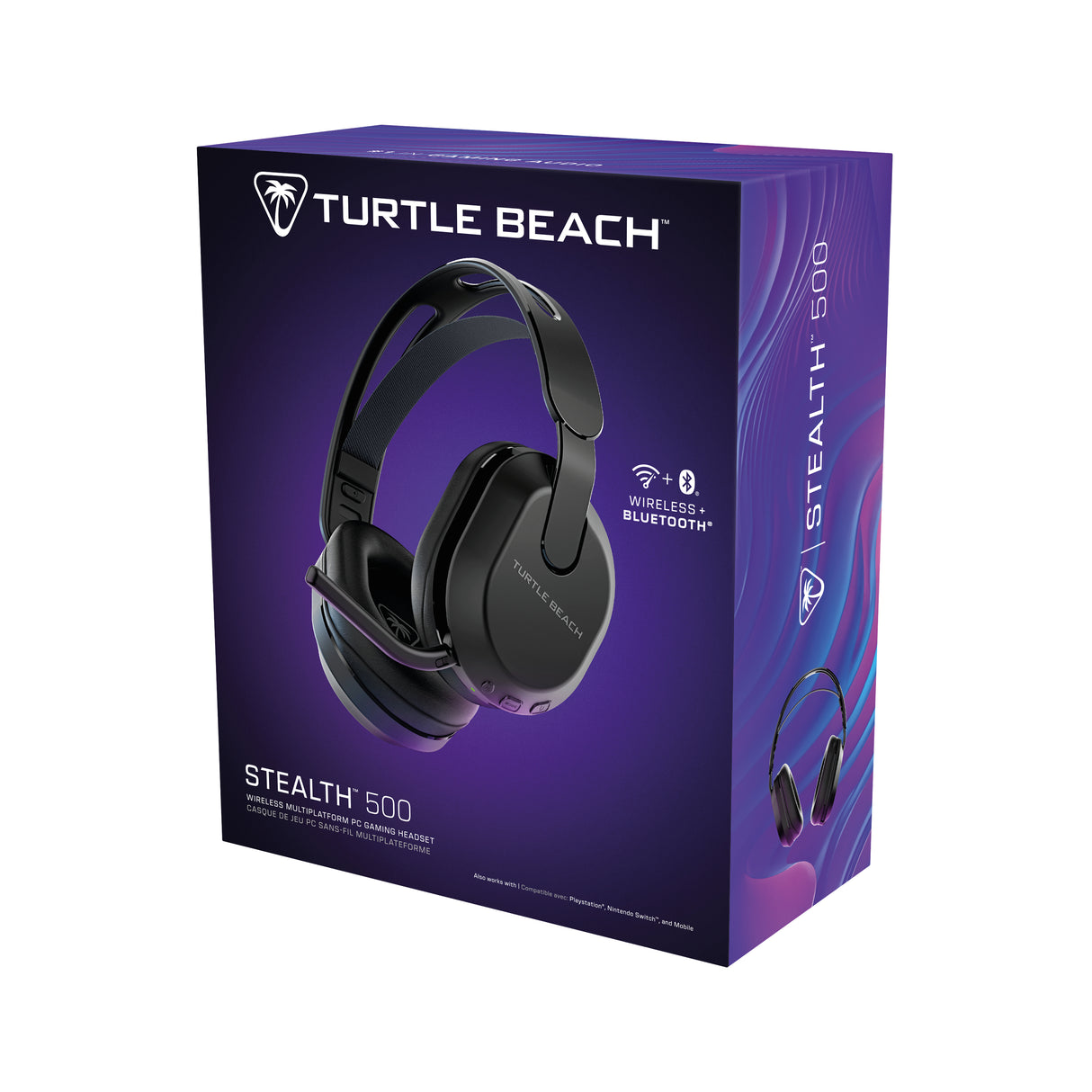 Casque de gaming sans fil - TURTLE BEACH - Stealth™ 500 PC - Noir