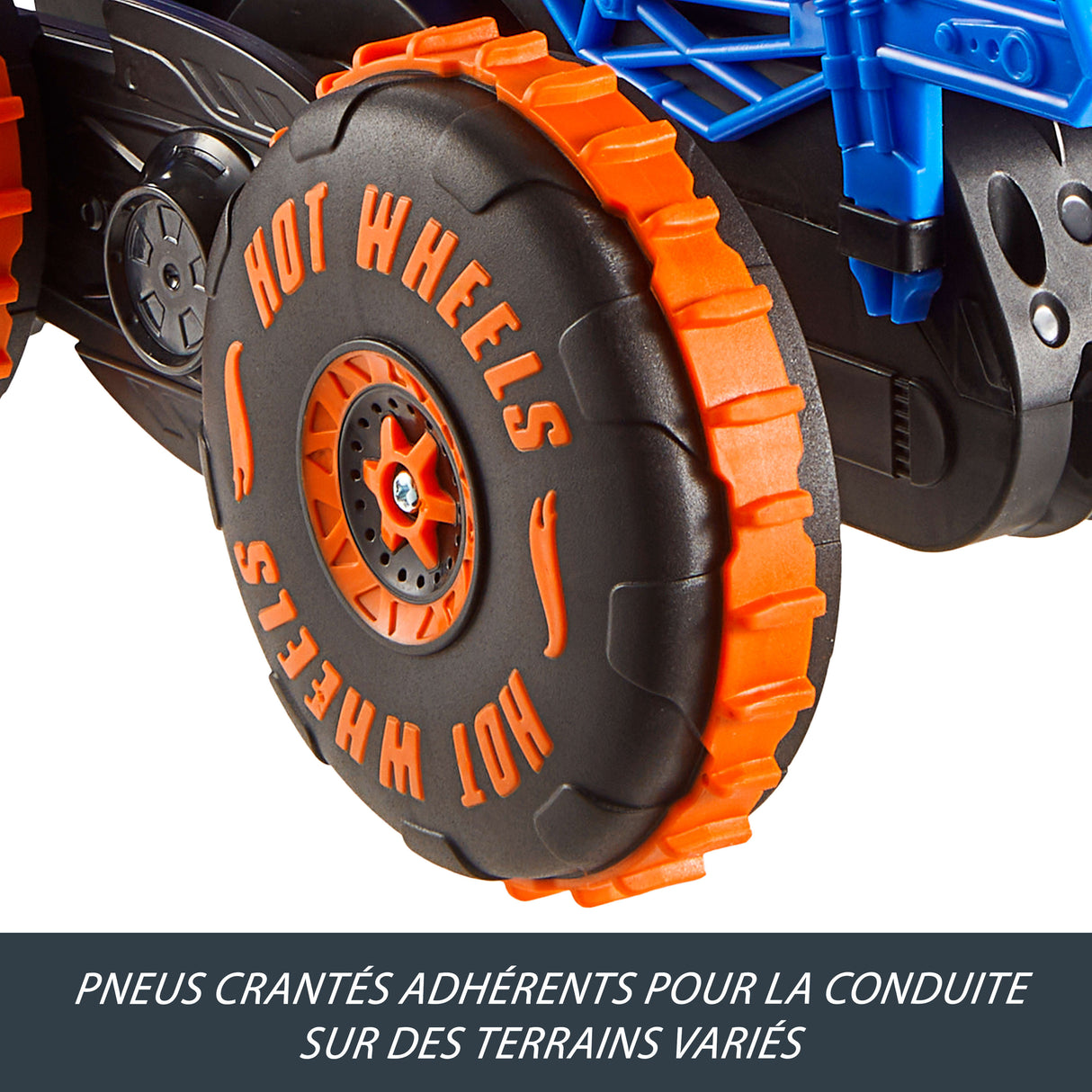 Hot Wheels - Monster Trucks - Véhicule Tiger Shark Escaladeur-a piles - Hot Wheels - JFR39