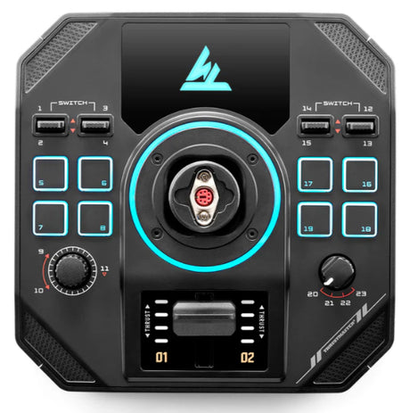 Joystick et de manette des gaz - THRUSTMASTER - Sol-R 4 HOTAS - Technologie HEART