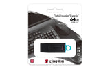 Clé USB 3.2 Kingston DataTraveler Exodia - 64Go (Bleu/Noir)