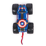 SPINMASTER Monster Jam - Véhicule Marvel Monster Truck die cast - Roues souples, suspensions - Modele aléatoire - Des 3 ans