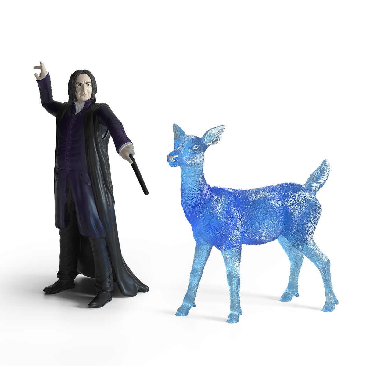 Figurines Rogue et son Patronus, Schleich 42683 Harry Potter, Pour enfant des 6 ans