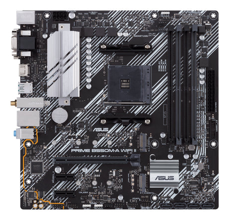 Carte mere - ASUS - PRIME B550M-A WIFI II - AMD B550 - Emplacement AM4 micro ATX