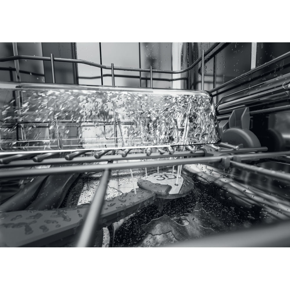 Lave-vaisselle tout encastrable HOTPOINT H7IHP40L - 15 couverts - 40 dB - Classe C - Maxi Space - tiroir a couverts