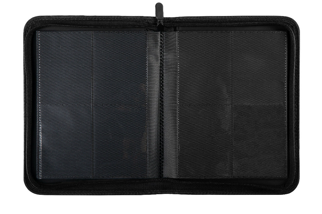 Mini album Premium 160 cartes a collectionner - Konix - 4 pochettes 63 x 88 mm - Magic The Gathering, Pokémon, Yu-Gi-Oh! - Noir