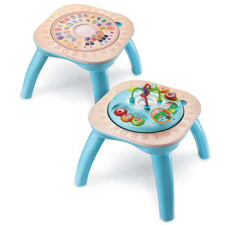 Table d'activités évolutive VTECH BABY - Nature - Jouet en bois certifié FSC - 9 mois a 4 ans