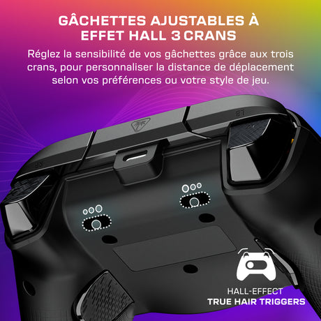Manette de jeu RGB filaire - TURTLE BEACH - TBC-2002-05 - Afterglow™ Wave - Noir - Xbox/PC