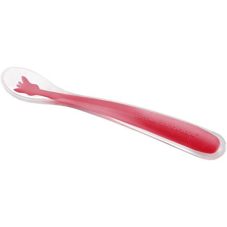 Cuilleres bébé - SOPHIE LA GIRAFE - 2 cuilleres silicone - Douces - Ergonomiques