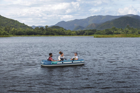 Bateau gonflable - Bestway - Trek X3 - 3 personnes - 294 x 137 cm - PVC durable