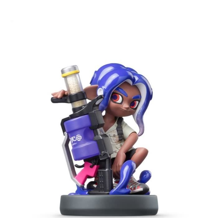Figurine Amiibo - Octaling, Inkling & Salmioche  Collection Splatoon