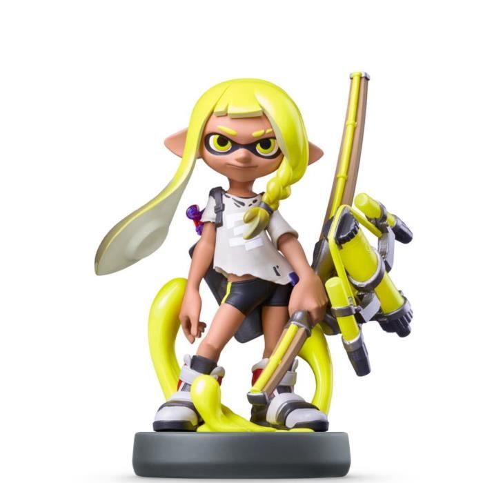 Figurine Amiibo - Octaling, Inkling & Salmioche  Collection Splatoon