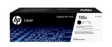 Cartouche de toner noir HP 106A W1106A pour imprimantes Laser 107 et multifonctions Laser 135/137