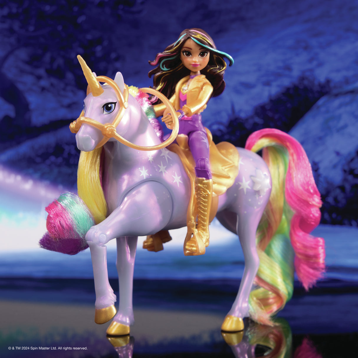 SPIN MASTER SOPHIA ET WILDSTAR MAGIC LIGHT Unicorn Academy