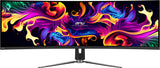 Ecran PC Gamer incurvé - MSI - 49 - DQHD - 144Hz - Dalle QD-OLED - 0,03ms - Ajustable en hauteur - MPG 491CQP QD-OLED