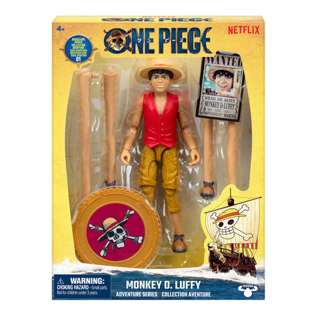 Figurine articulée - ONE PIECE - Luffy - 15 cm - Des 4 ans