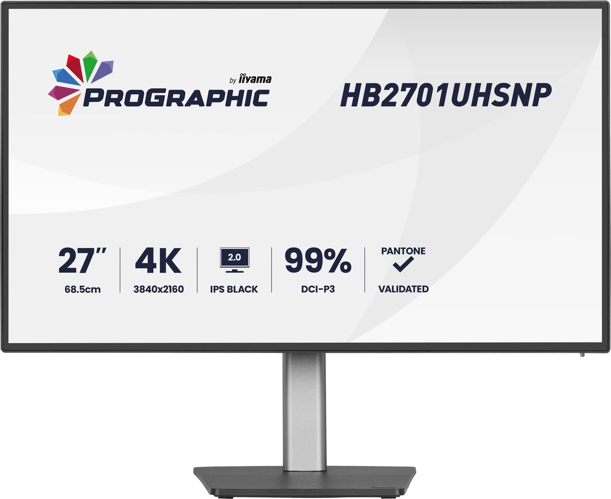 Ecran 27" Iiyama ProGraphic HB2701UHSNP-B1 4K Ultra HD (Noir)