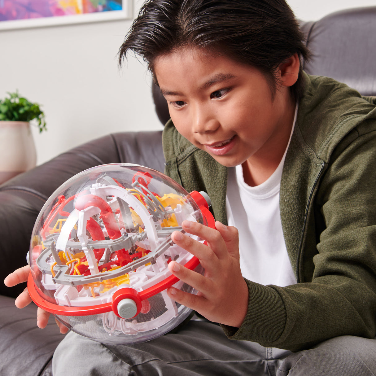 Perplexus Portal Labyrinthe 3D - SPIN MASTER - 150 Défis, 50 Portails et 3 Boutons