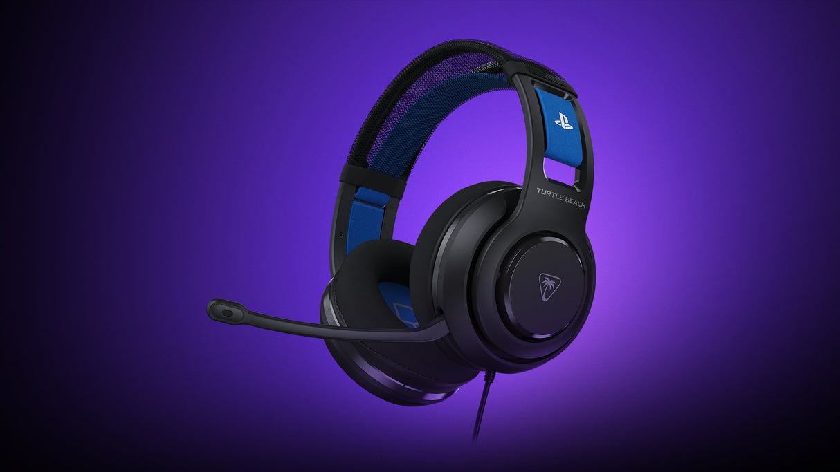 Casque gaming filaire - TURTLE BEACH - Atlas 200 - TBS-3002-05 - Pour PS5 et PS4 - Noir
