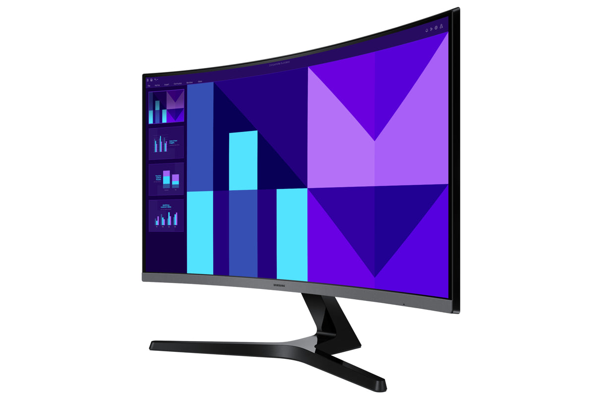 Ecran PC Incurvé - SAMSUNG - 27 - FHD - 100Hz - Dalle VA - 4ms - LS27D390GAUXEN