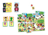 Clementoni - Coffret de 8 jeux en 1 - Jeux éducatifs formes, couleurs, nombres, quantités - Dés 3 ans