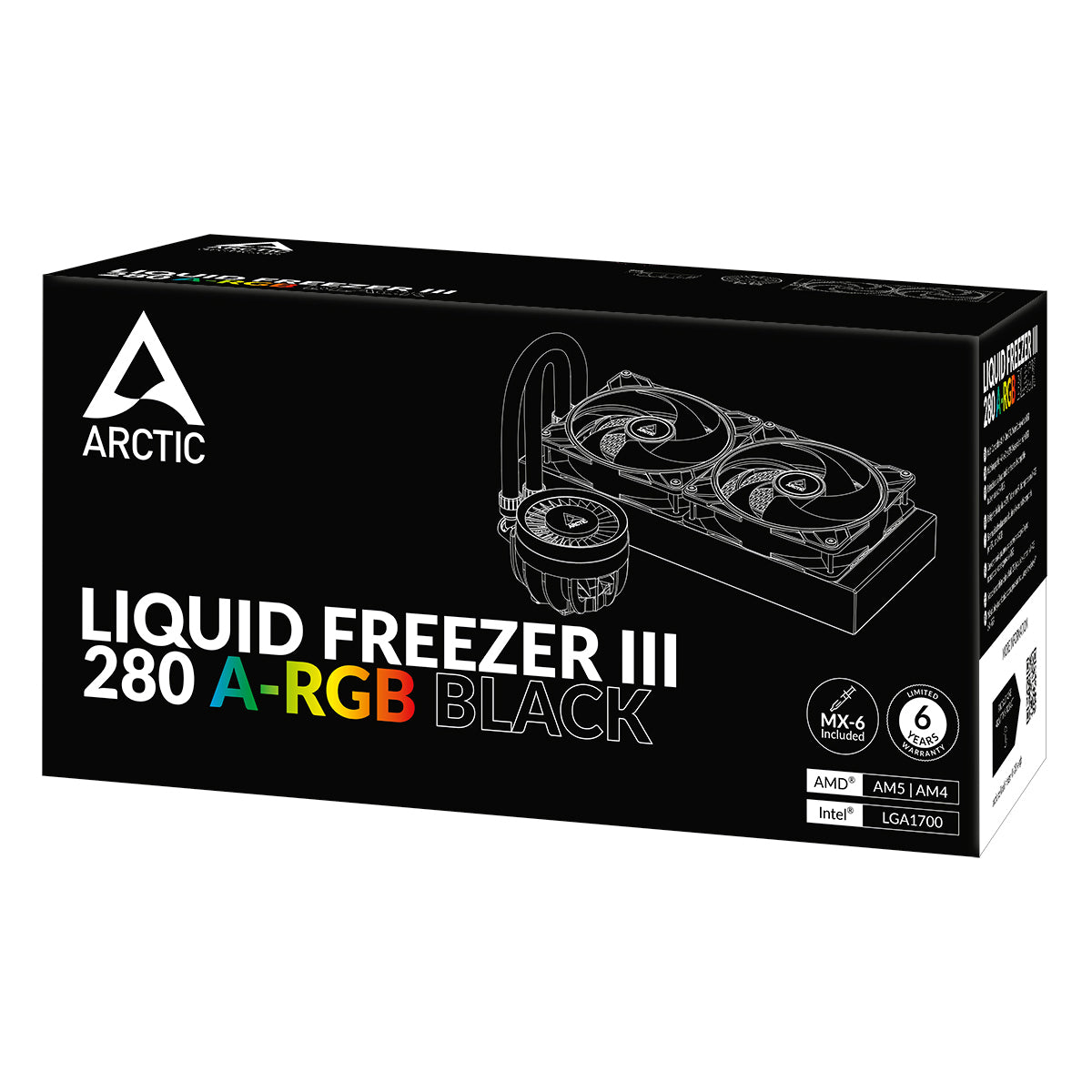 Kit Watercooling AIO Arctic Liquid Freezer III RGB - 280mm (Noir)