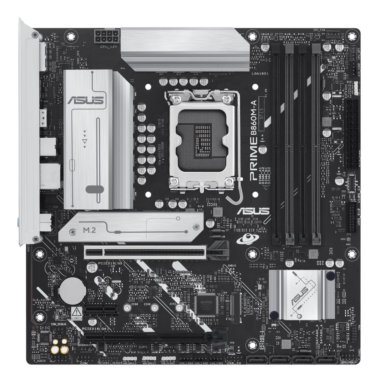 Carte mere - ASUS - PRIME B860M-A-CSM - Intel B860 LGA 1851 (Socket V1) micro ATX