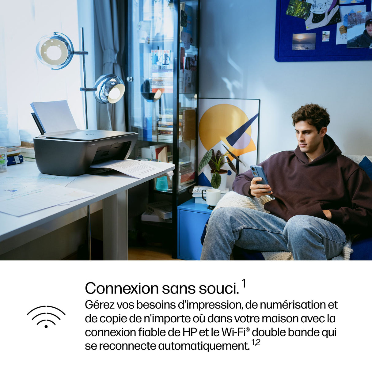 Imprimante tout-en-un HP DeskJet 2910 jet d'encre couleur - 3 mois d'Instant ink inclus avec HP+