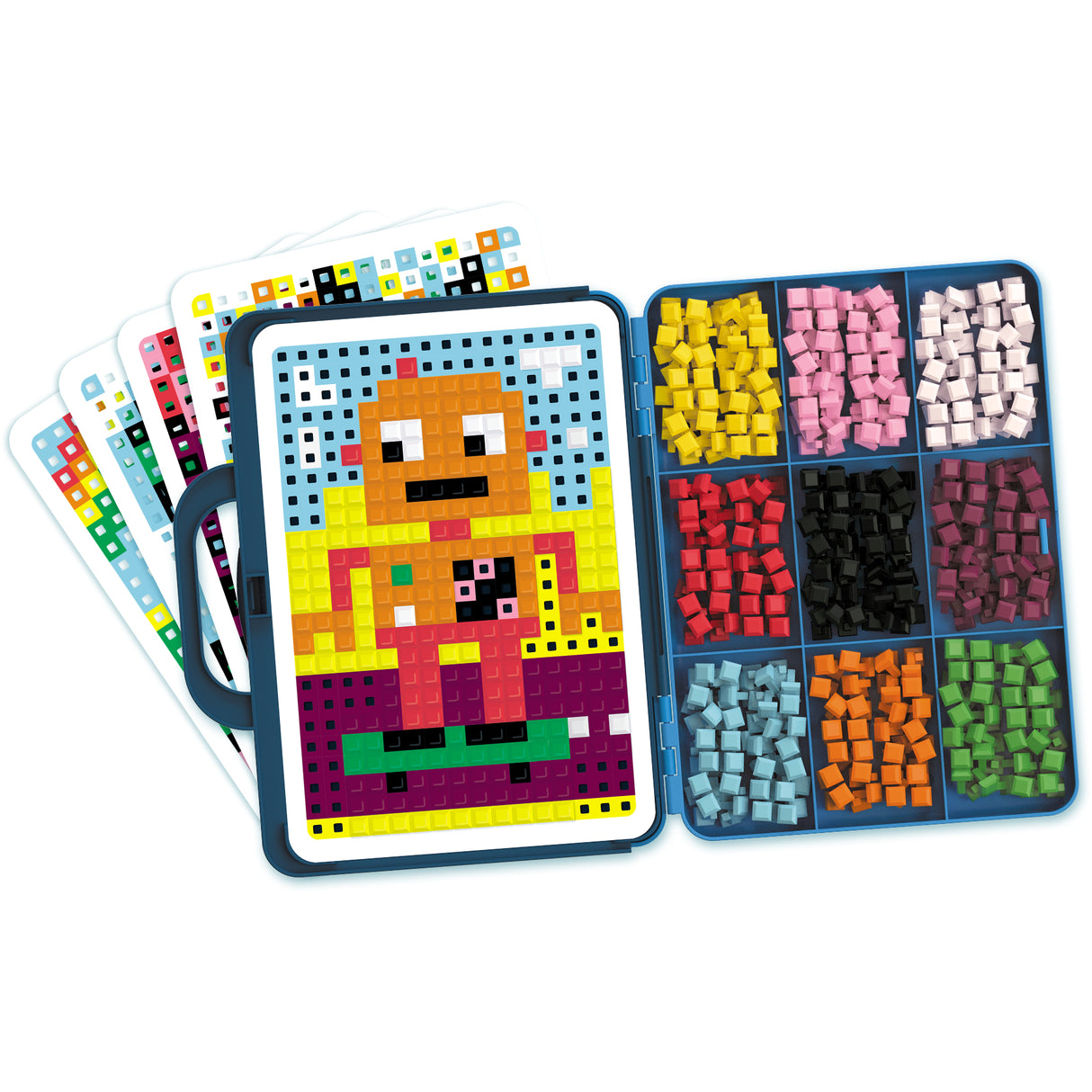 CLIC EDUC PIXELS - Jeu de création - NATHAN - Reconnaissance des couleurs et imagination !