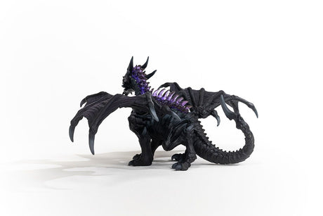 Figurine Dragon des Ténebres, jouet ultra-réaliste et durable avec ailes mobiles, Schleich 70152 Eldrador Creature, des 7 ans