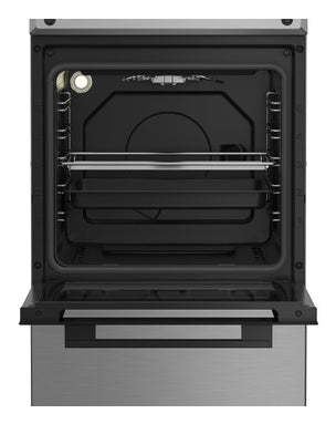 Cuisiniere a gaz - INDESIT - I5G1KMS - 4 foyers - 10,4 KWh - L50 cm - Silver