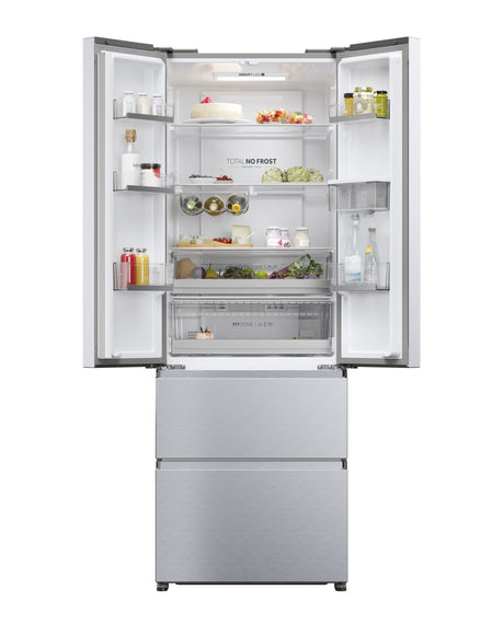 Réfrigérateur Multi-Portes - HAIER - HFR5720EWMG - Classe E - 477 L (337+140) - 37 dB - Silver
