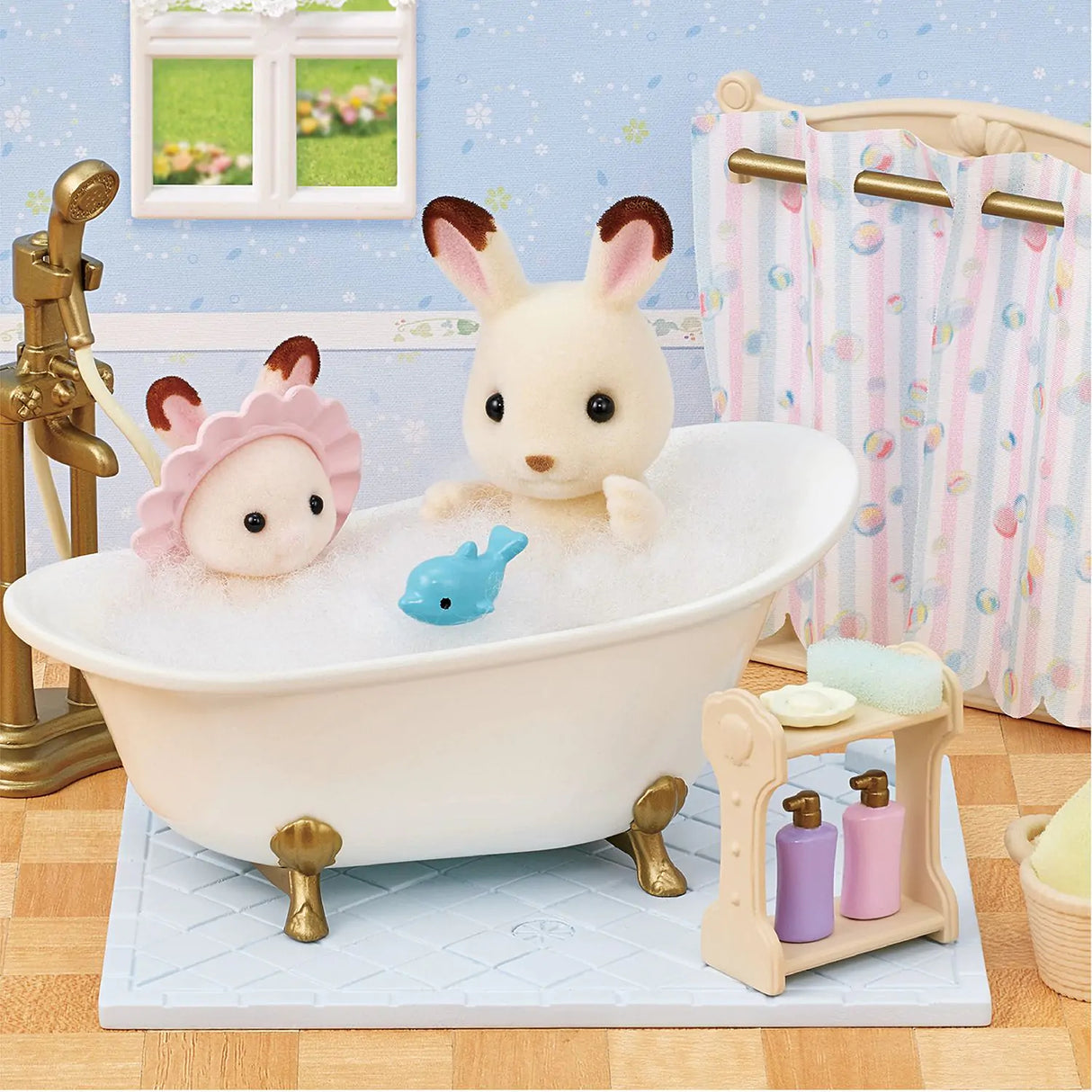 Le set baignoire et douche - Sylvanian Families - 5739