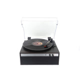 Platine vinyle Halterrego BROOKLYN, haut-parleurs intégrés, 3 vitesses, marche/a