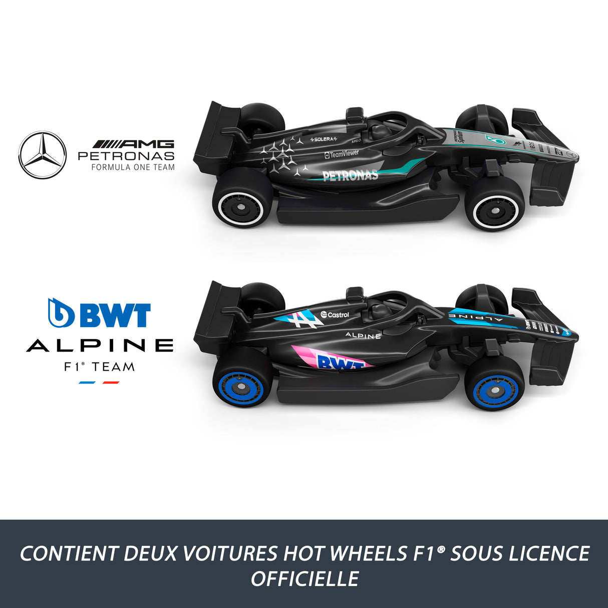 Ensemble véhicule de course et piste Hot Wheels JKM88 Multicolore